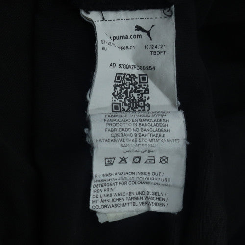 Puma Men's Black Crew Neck Short Sleeve Graphic T-Shirt XXL