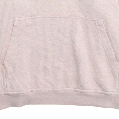 Additional view of Nike girls’ pink pullover hoodie 12 years hooded fleece sweatshirt