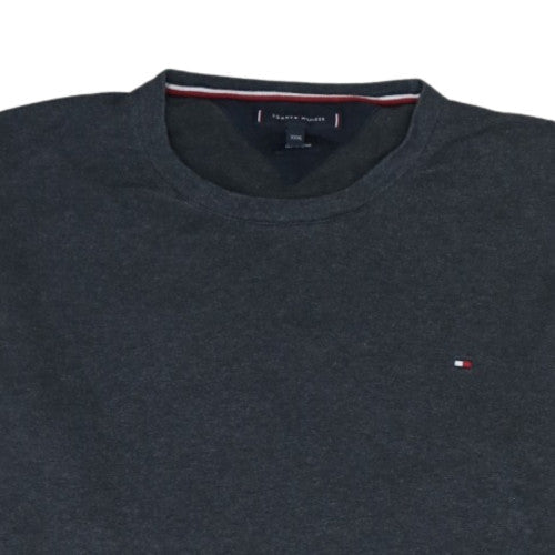 Tommy Hilfiger Men’s Grey 3XL Cotton Silk Crew Neck Jumper