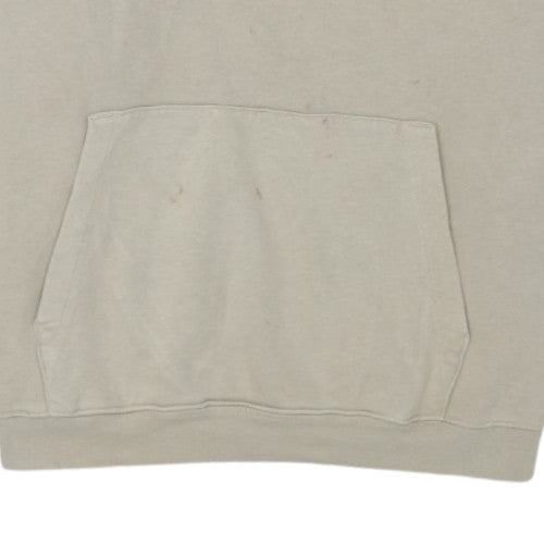GAP Womens Beige Pullover Hoodie Large Cotton Blend Casual