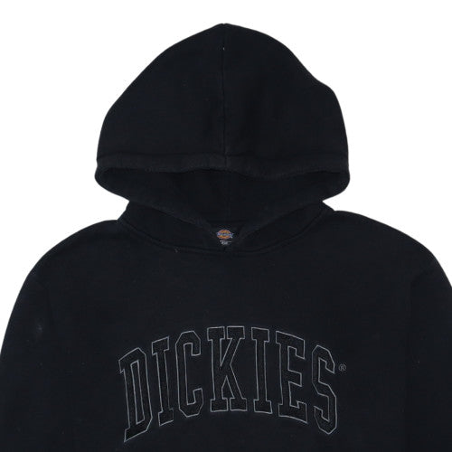 Dickies Womens Black Large Pullover Hoodie Sweatshirt Classic Casual