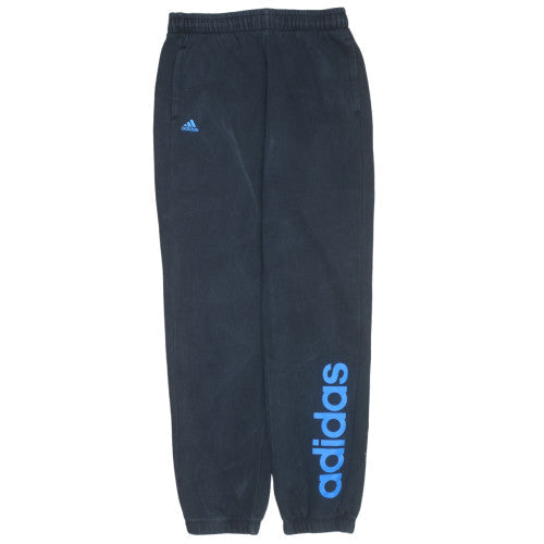 Additional front view of Adidas boys’ black jogger sweatpants 16 years sport essentials fleece