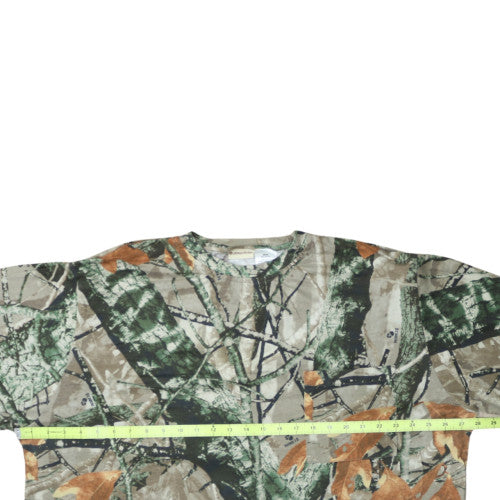 Outfitters Ridge Mens 2XL Camouflage Long Sleeve Cotton T-Shirt