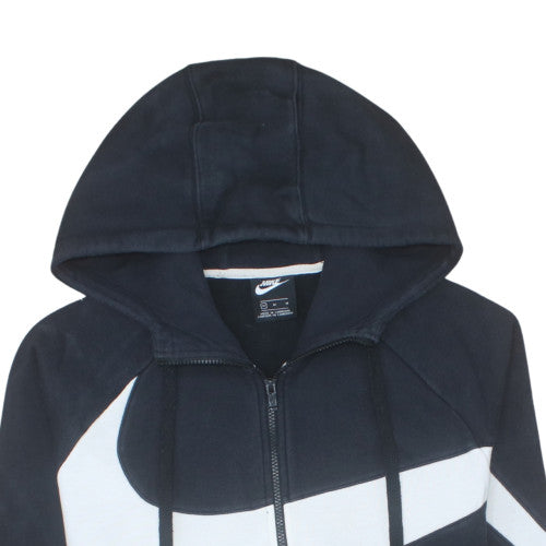 Nike Men's Black Full Zip Hoodie M Sportswear Fleece Sweatshirt