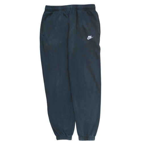 Nike Men's Black Fleece Sweatpants L Regular Fit Tapered Joggers