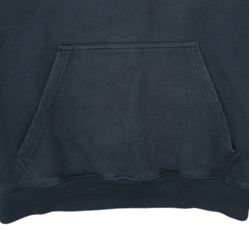 adidas Mens Black Pullover Fleece Hoodie M Sports Logo Sweatshirt