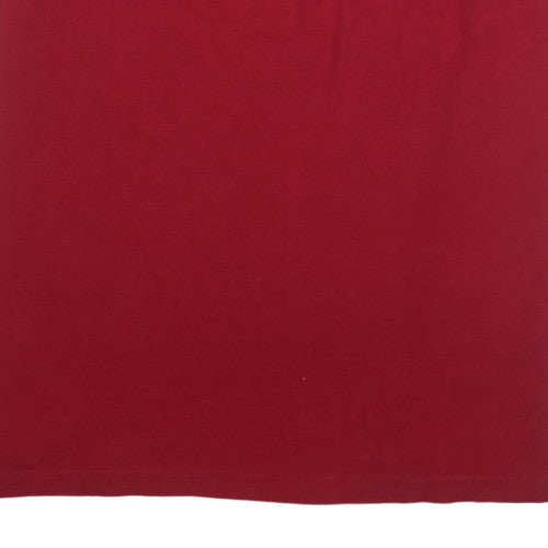 Additional view of Chaps Ralph Lauren Men's Red 2XL Cotton Short Sleeve Polo Shirt
