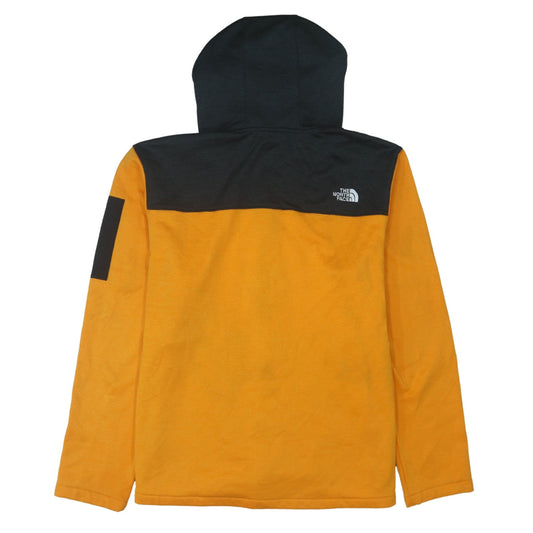 The North Face Men's Yellow XL Hooded Fleece Jacket Outdoor