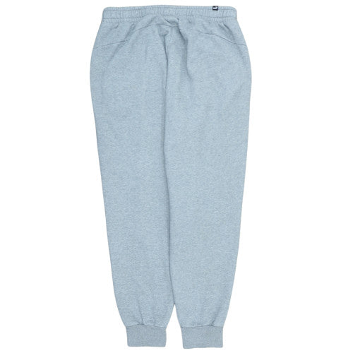 Puma Men's Grey Fleece Jogger Trousers Size L Regular Fit