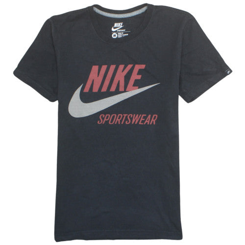 Nike Men's Black Slim Fit Sportswear T-Shirt Size M