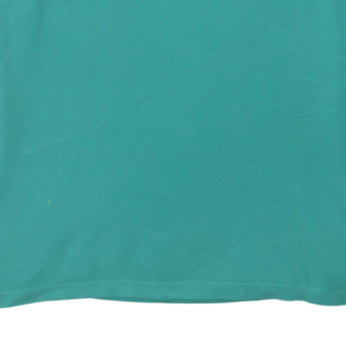 Chaps Men's Green Polo Shirt XL Cotton Short Sleeve Classic Fit