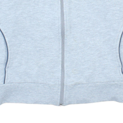 Additional view of Reebok girls’ grey track jacket, size 10-11, years full zip activewear
