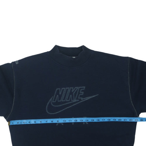 Nike Men's Blue Air Crew Neck Pullover Sweatshirt Size S