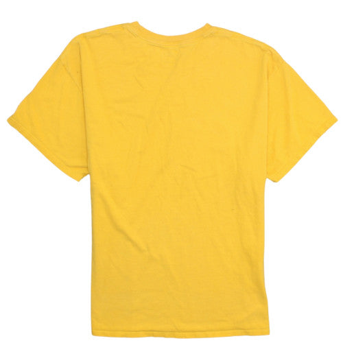 Champion Men’s Yellow West Liberty Hilltoppers Graphic T-Shirt XL