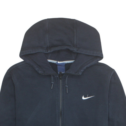 Nike Mens Black Full Zip Fleece Hoodie Size L