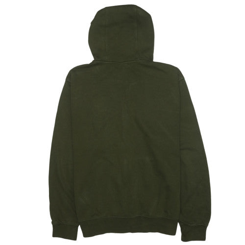 Nike Men's Green Full Zip Hoodie M Regular Fit Sportswear