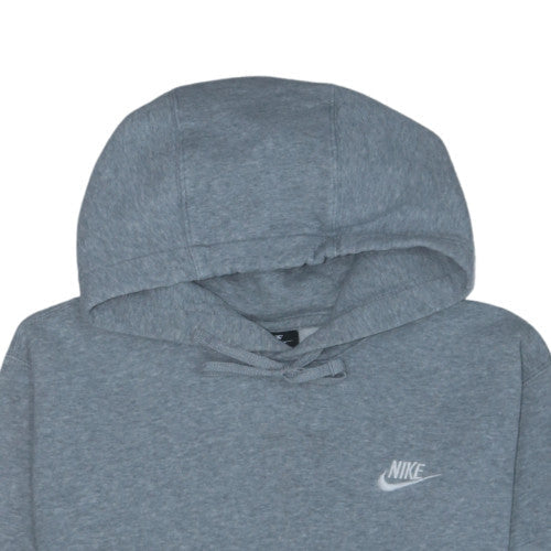 Nike Men's Grey Pullover Hoodie Size S Regular Fit Sports Fleece
