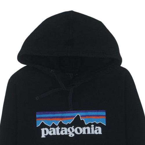 Patagonia Men’s Black Pullover Hoodie Regular Fit M Outdoor Fleece