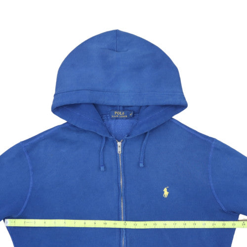 Polo Ralph Lauren Men's Blue Full Zip Hoodie Size M