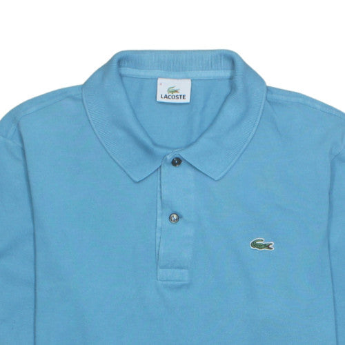 Lacoste Men's Blue Long Sleeve Cotton Polo Shirt Size M