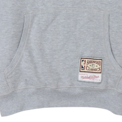 Mitchell & Ness Men’s Grey Los Angeles Lakers Pullover Hoodie M