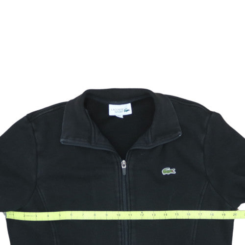 Lacoste Sport Men's Black Full Zip Sweatshirt Size M