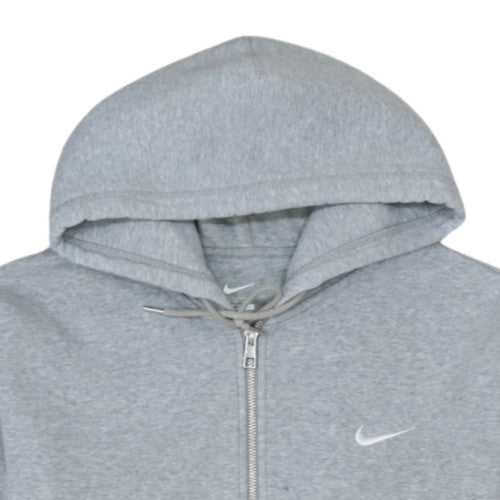 Nike Mens Grey Full Zip Hoodie XL - Sportswear Classic