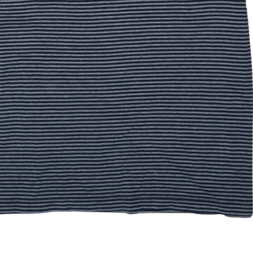 Ralph Lauren Polo Jeans Men's Navy Striped Cotton T-Shirt Size L