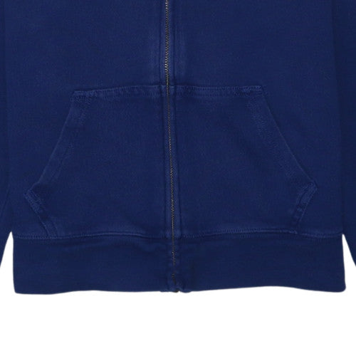 Additional view of Ralph Lauren Teens Blue Full Zip Hoodie Medium 10-12 Cotton
