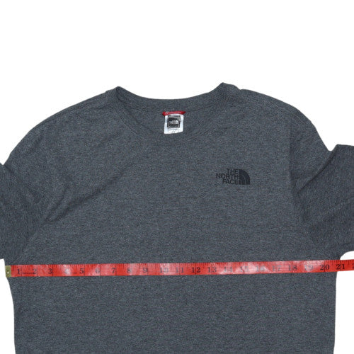 The North Face Men's Grey Long Sleeve Crew Neck Casual Top M