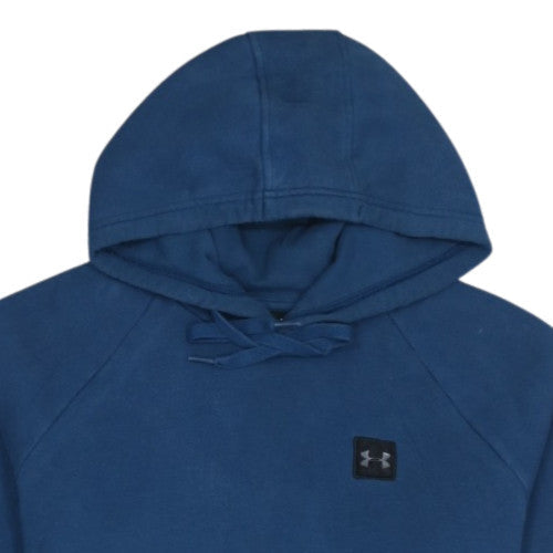 Under Armour Women's Blue Pullover Hoodie Medium Fleece Lined