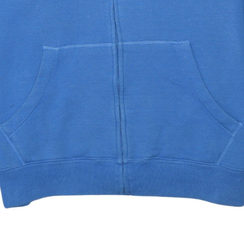 Additional view of Adidas Men’s Blue XL Full Zip Track Jacket Cotton Blend