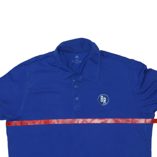 Adidas Men's Blue XL Classic Polo Shirt Short Sleeve Performance