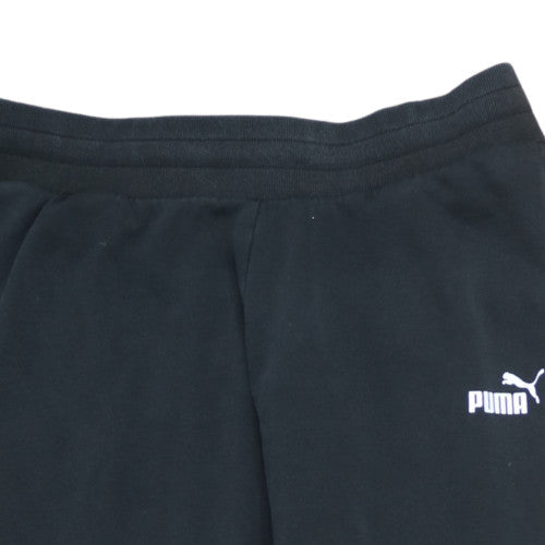 Additional view of Puma Women's Black Cotton Jogger Trousers, size L
