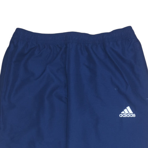 Adidas Men’s Blue Track Pants L Woven Quick Dry Sportswear