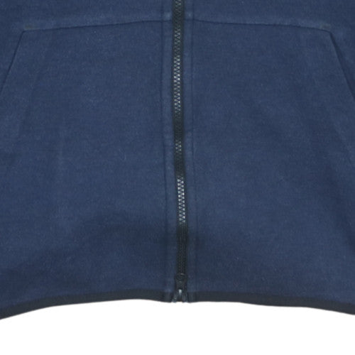 Nike Men's Blue Full Zip Hoodie Size L Fleece Sportswear