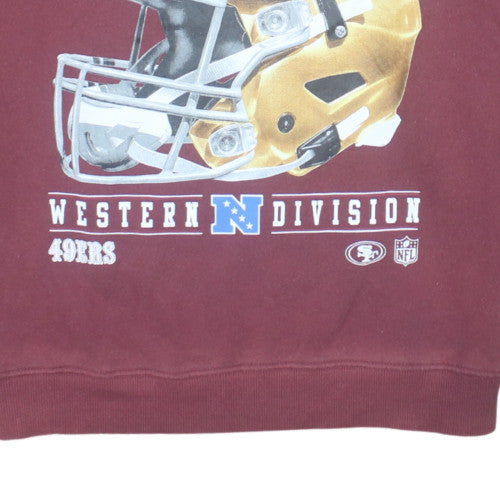 Cotton On NFL Men’s Burgundy San Francisco 49ers Sweatshirt Size S