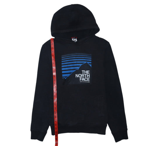The North Face Boys Black XL Pullover Hoodie 100% Cotton Graphic Print