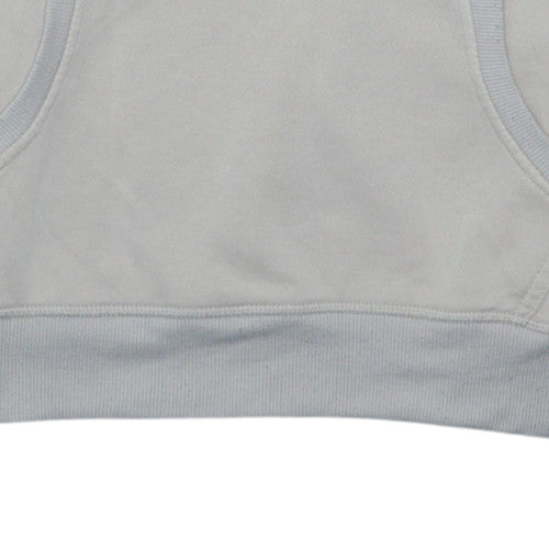 Umbro Mens Grey Pullover Hoodie Small Regular Fit Logo Sportswear