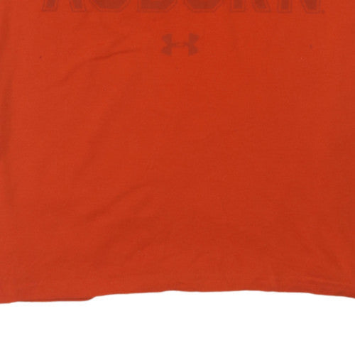 Under Armour Men's Orange XL Sweet Home Auburn HeatGear T-Shirt