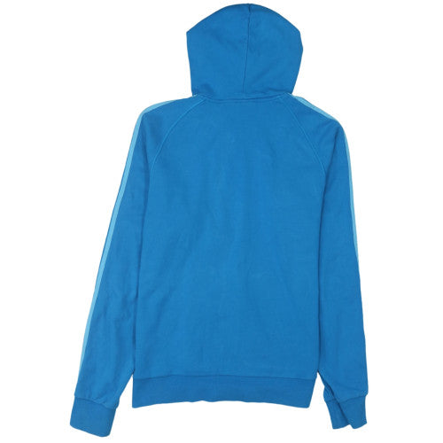 Adidas Men's Blue Full Zip Hoodie Size M Sportswear