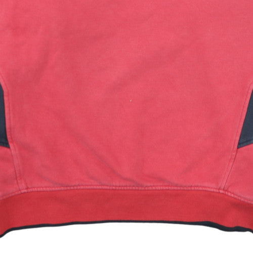 Nike Men’s Red Manchester United 1/2 Zip Sweatshirt M