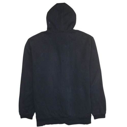 Puma Men's Black XL Full Zip Hoodie with Logo Design