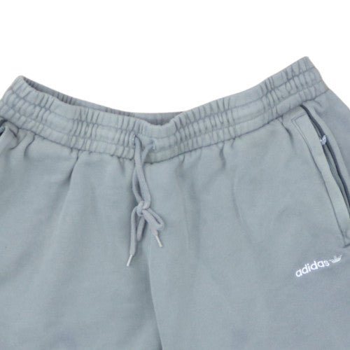 Adidas Men's Grey XL Sweat Shorts Elastic Waist Drawstring Pockets