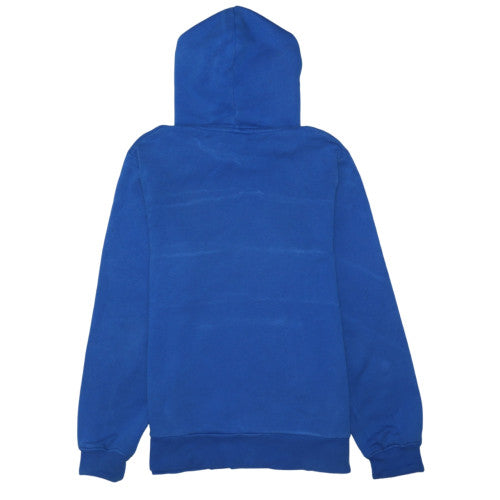 Nike Men's Blue Pullover Hoodie M Sports Fleece Logo