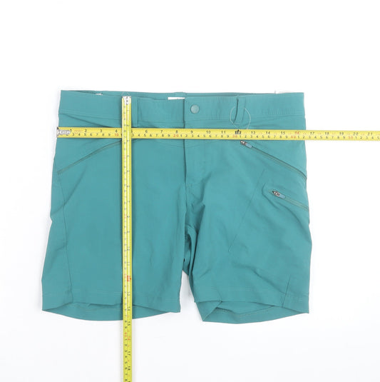Columbia Women’s Green Size 10 Athletic Hiking Shorts Quick Dry