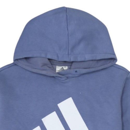 Additional view of Adidas Men Blue XL Pullover Hoodie Fleece Logo Sportswear
