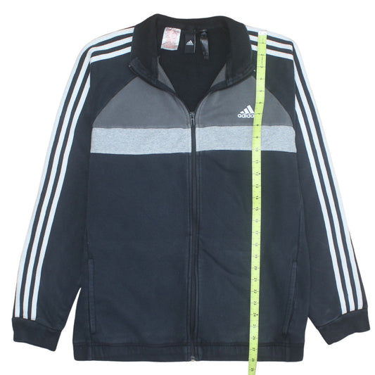 Adidas Mens Blue Full Zip Sweatshirt Jacket Size L Sportswear