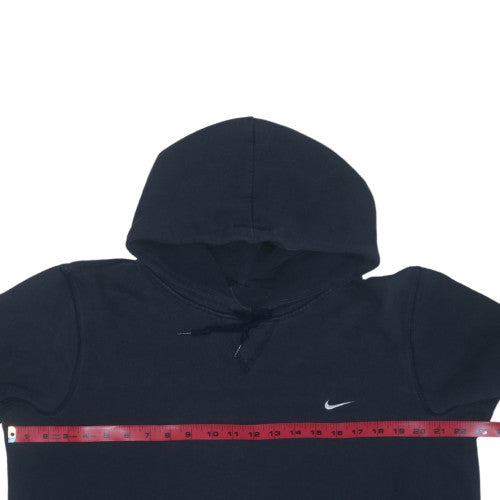 Nike Men’s Black Pullover Hoodie M Fleece Logo Sportswear