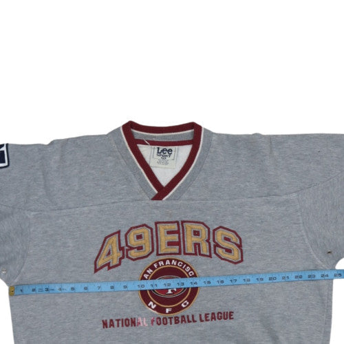 Lee Sport Men's Grey 49ers Pullover Sweatshirt Size M Vintage NFL